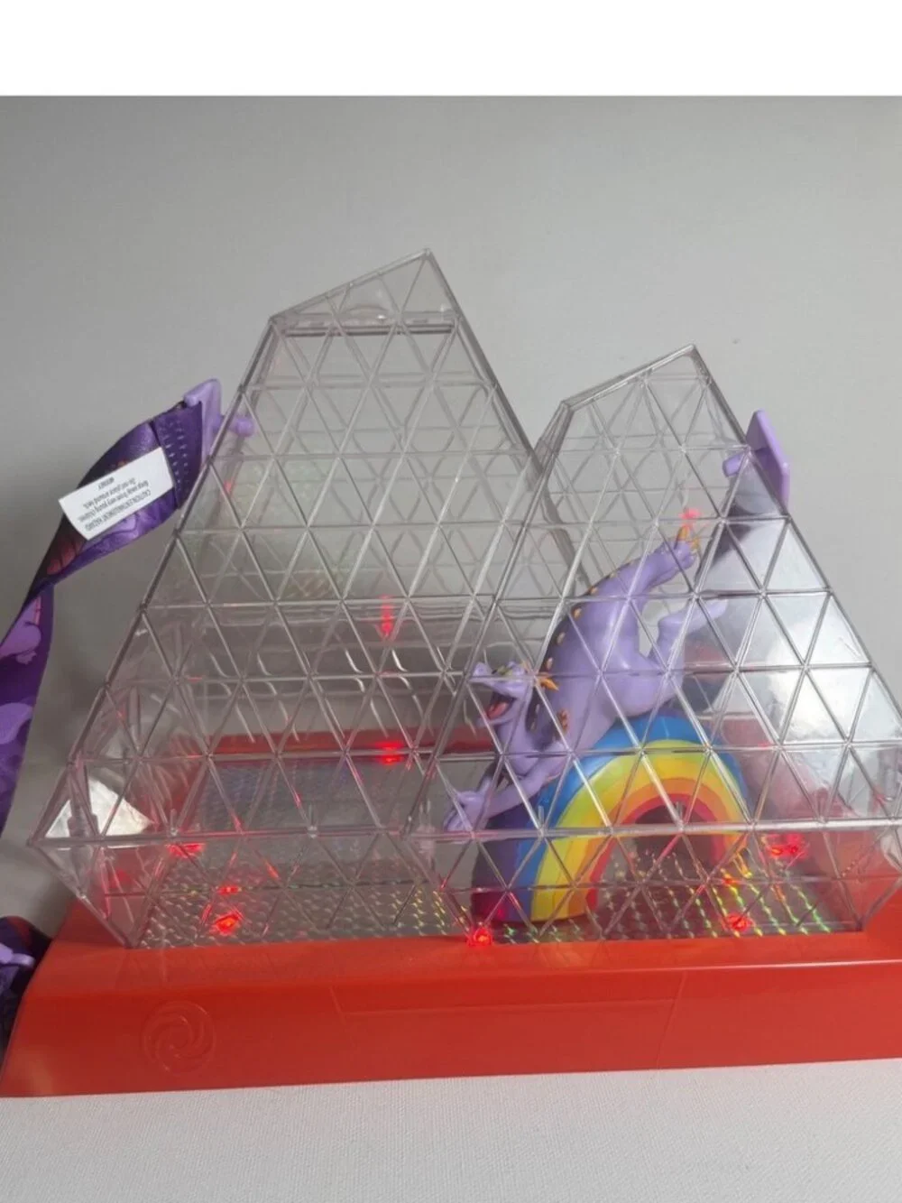 Disney Epcot Festival of the Arts 2024 Figment Light Up Pavilion Popcorn Bucket
